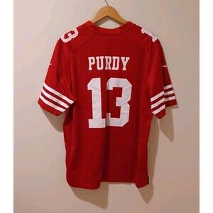 Nike NFL Men’s Game Jersey Brock Purdy #13 San Francisco 49ers Size Large
